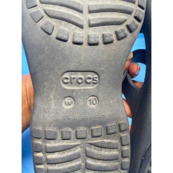 Crocs Women’s Iconic Spa Pool Slides Comfort Sandals Strappy Slip On Blue 10 - Picture 10 of 10